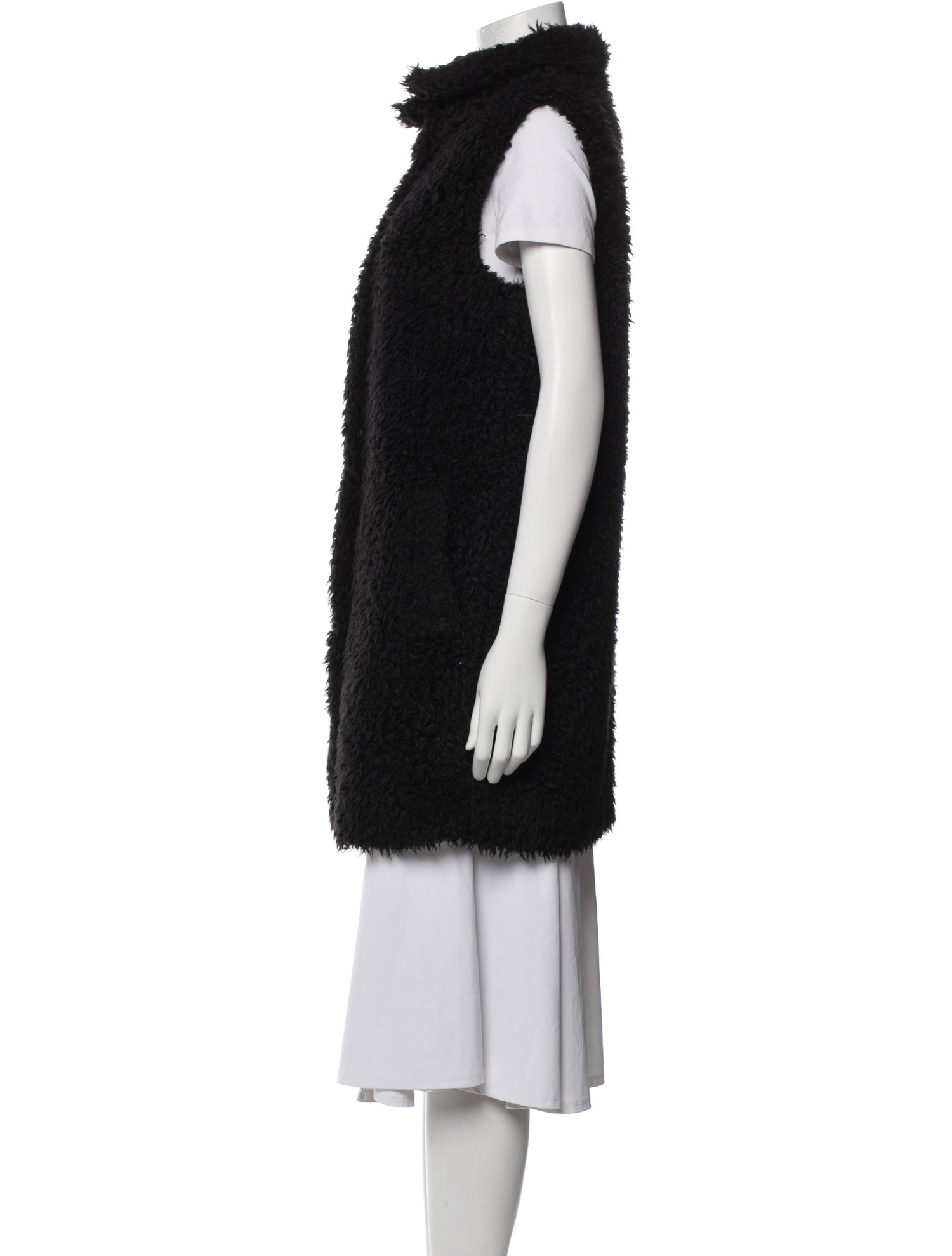 Theory Faux Fur Vest